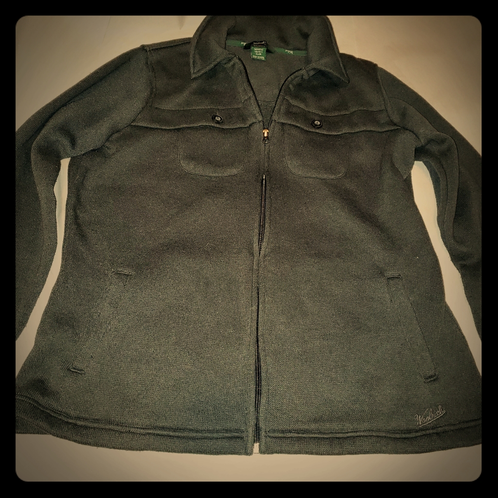Woolrich Full Zip Overshirt 4 Pockets